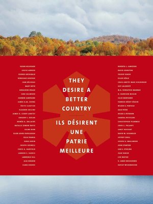 cover image of They Desire a Better Country/Ils désirent une patrie meilleure
